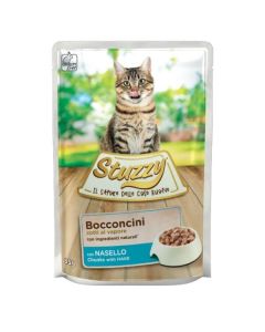 Stuzzy Cat Preliv Komadići Bakalara 85g