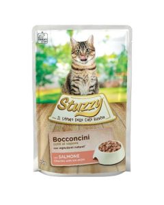 Stuzzy Cat Preliv Komadići Lososa 85g