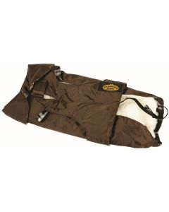 Fashion Dog Vodootporni Kaputić sa Odvojivom Postavom Braon 85cm