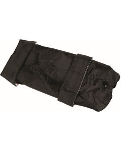 Fashion Dog Vodootporni Kaputić sa Odvojivom Postavom Crni 85cm