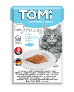 Tomi Mačka Losos u Želeu Sterilised 85g