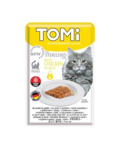 Tomi Mačka Piletina u Želeu Sterilised 85g