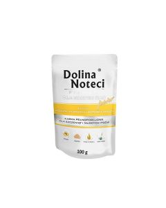 Dolina Noteci Premium Dog Junior Male Rase sa Pilećim Želucem i Telećom Džigericom 100g