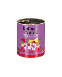 Dolina Noteci Superfood Dog Adult Srnetina i Govedina 800g