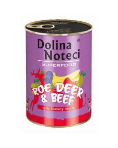 Dolina Noteci Superfood Dog Adult Srnetina i Govedina 400g