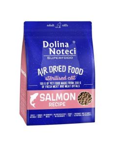 Dolina Noteci Superfood Sterilised Cat Sušeni Losos 1kg