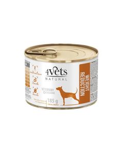 4Vets Natural Dog Veterinarska Dijeta Weight Reduction 185g