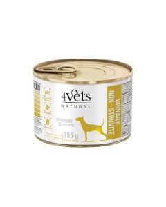 4Vets Natural Dog Veterinarska Dijeta Urinary Non-Struvite 185g