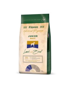 Fitmin Dog Nutritional Programme Junior Maxi Jagnjetina sa Govedinom 12kg