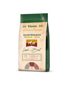 Fitmin Dog Nutritional Programme Maintenance Medium / Maxi Jagnjetina sa Govedinom 12kg