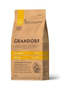 Grandorf Dog Adult Mini Breeds 4 Vrste Mesa 1kg