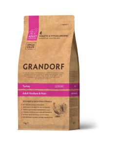 Grandorf Dog Adult Medium & Maxi Breed Ćuretina 1kg