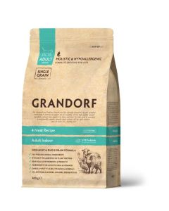 Grandorf Cat Adult Indoor 4 Vrste Mesa 400g