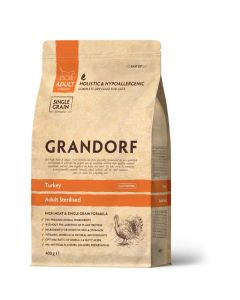 Grandorf Cat Adult Sterilised Ćuretina 400g