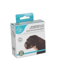 Leopet Najlon Podesiva Zaštitna Korpa za Pse Kratke Njuške 24-30cm / 52-74cm