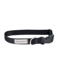 Amiplay Samba Ogrlica XS Crna 18-30cm x 1cm
