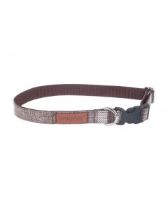 Amiplay London Podesiva Ogrlica M Braon 25-40cm x 1,5cm