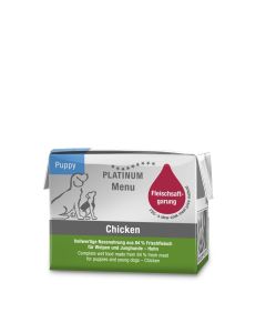 Platinum Menu Puppy Chicken 90g