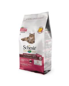 Schesir Dry Cat Sterilized & Light Šunka 1,5kg