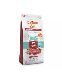 Calibra Dog Life Junior Small & Medium Fresh Beef 12kg