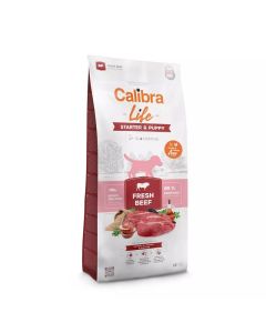 Calibra Dog Life Starter & Puppy Fresh Beef 12kg