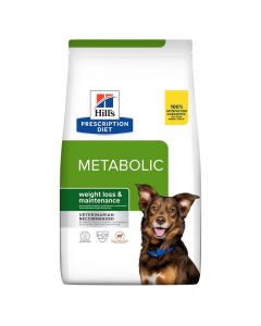 Hill's Metabolic Weight Loss & Maintenance Canine Jagnjetina i Pirinač 12kg