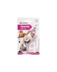 Flamingo Igračka Speedy Braon Miš 7cm