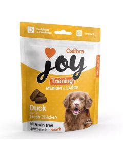 Calibra Joy Dog Poluvlažne Poslastice Training Medium & Large Pačetina i Piletina 300g