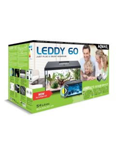 Aquael Akvarijum Set Leddy Plus 60 D&N 2.0 Beli 54L / 60x30x30cm