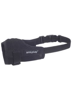 Amiplay Air Korpa Za Njušku XL Great Dane Crna 23-30cm x 35-60cm