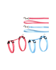 Flamingo Am i Povodac za Mačke Amsi Crveni ili Plavi 20-35cm x 10mm