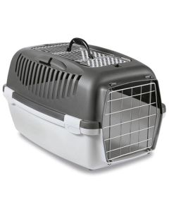 422152 Zolux Gulliver 3 Transporter sa Metalnim Vratima Sivi 61x40x38cm
