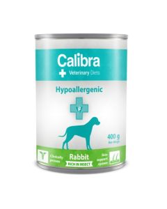 Calibra Veterinary Diets Dog Konzerva Hypoallergenic Zečetina i Insekti 400g