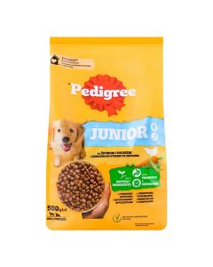 Pedigree Briketi Junior Živina i Povrće 500g