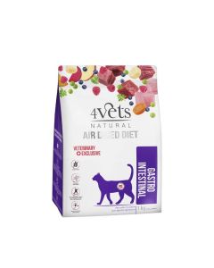 4Vets Natural Cat Sušena Veterinarska Dijeta Gastro Intestinal 1kg