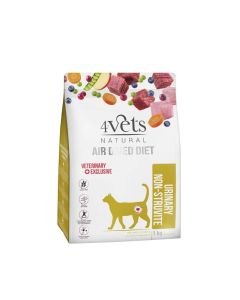 4Vets Natural Cat Sušena Veterinarska Dijeta Urinary Non-Struvite 1kg