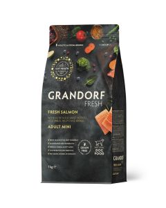 Grandorf Dog Fresh Adult Mini Breeds Losos 1kg