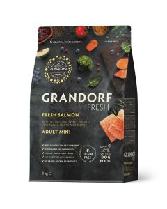 Grandorf Dog Fresh Adult Mini Breeds Losos 3kg