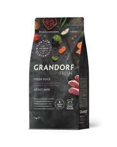 Grandorf Dog Fresh Adult Mini Breeds Pačetina 1kg
