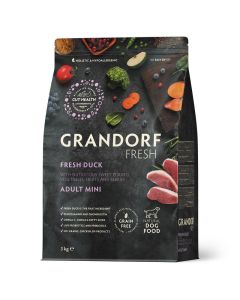 Grandorf Dog Fresh Adult Mini Breeds Pačetina 3kg