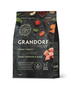 Grandorf Dog Fresh Adult Medium & Maxi Breeds Ćuretina 3kg