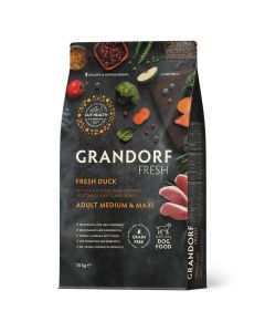 Grandorf Dog Fresh Adult Medium & Maxi Breeds Pačetina 10kg