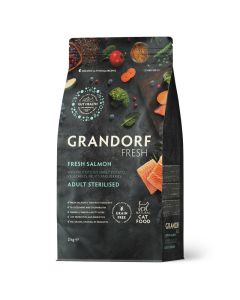 Grandorf Cat Fresh Adult Sterilised Losos 2kg