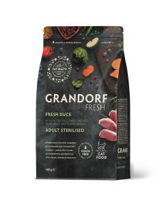 Grandorf Cat Fresh Adult Sterilised Pačetina 400g
