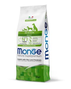 Monge All Breeds Adult Zečetina, Pirinač i Krompir 12kg
