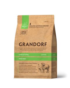 Grandorf Dog Adult Mini Jagnjetina & Ćuretina 8kg