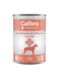 Calibra Veterinary Diets Dog Konzerva Gastrointestinal & Pancreas Low Fat 400g