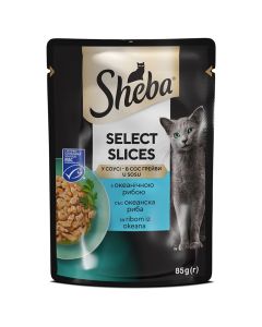 Sheba Kesica Okeanska Riba Sos 85g