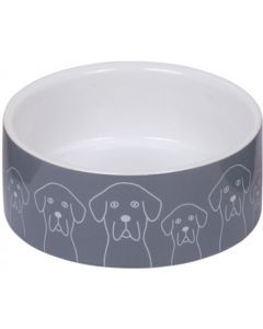 Nobby Keramička Činija Dogs Bela 0,55L