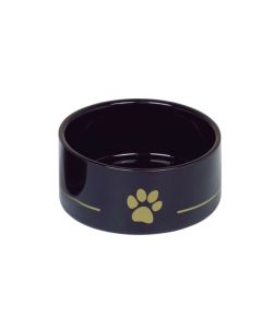 Nobby Keramička Činija Golden Paw Crna 0,55L